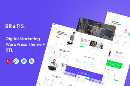 Bratis - Digital Marketing WordPress Theme