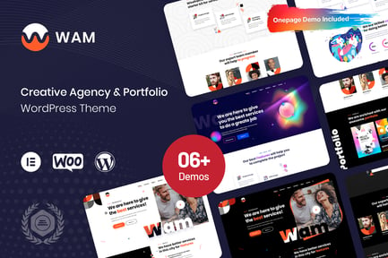 Wam - Creative Agency WordPress Theme