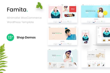 Famita - Minimalist WooCommerce WordPress Theme