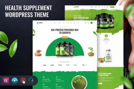 Health Supplement WordPress Theme