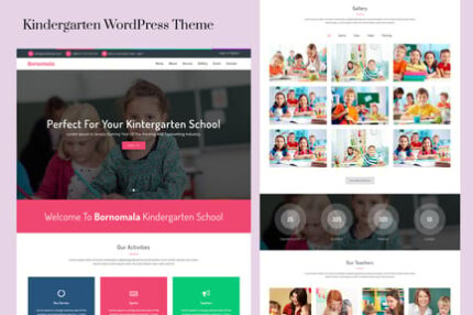 Bornomala - Kindergarten & School WordPress Theme