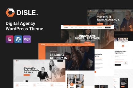 Disle - Digital Agency WordPress Theme