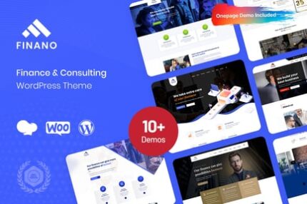 Finanio - Finance WordPress Theme