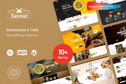 Savour - Restaurant WordPress Theme