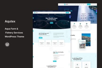 Aqutex - Aqua Farm  WordPress Theme + RTL