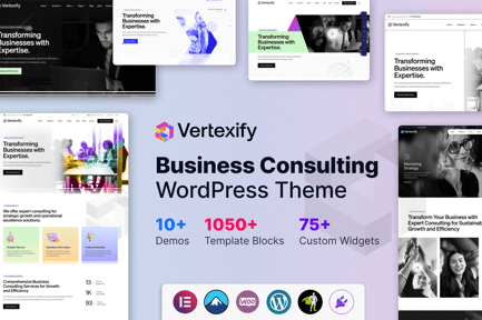 Vertexify - Business Consulting WordPress Theme