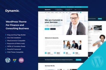 Dynamic - Finance and Consulting WordPress Theme