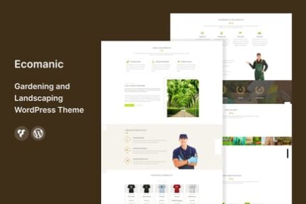 Ecomanic - Gardening WordPress Theme