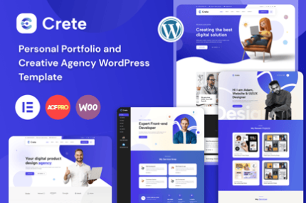 Crete - Portfolio and Agency WorPress Theme