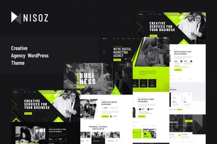 Nisoz - Creative Agency WordPress Theme