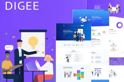 Digee - Digital Marketing Agency WordPress Theme