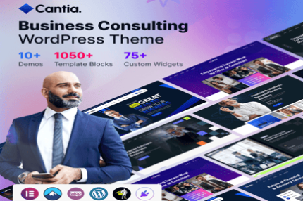 Cantia - Business Consulting WordPress Theme