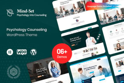 Mindset - Psychology Counseling WordPress Theme