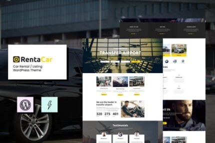 Rentacar - Car Rental / Listing WordPress Theme