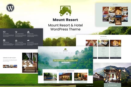 Mount Resort & Hotel WordPress