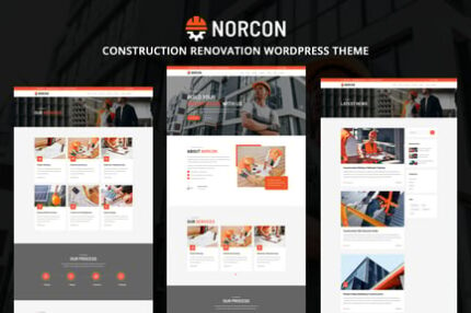 Norcon - Construction Renovation WordPress Theme