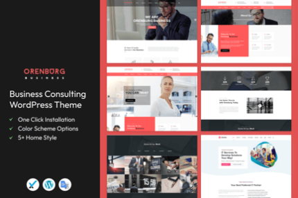 Orenburg - Business Consulting WordPress Theme