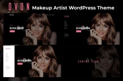 Ovon - Makeup Artist WordPress Theme