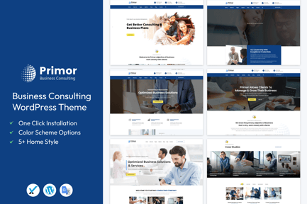 Primor - Business Consulting WordPress Theme