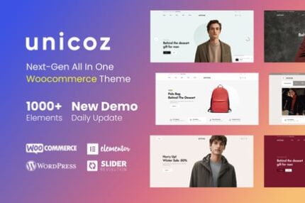 Unicoz - Elementor WooCommerce Theme