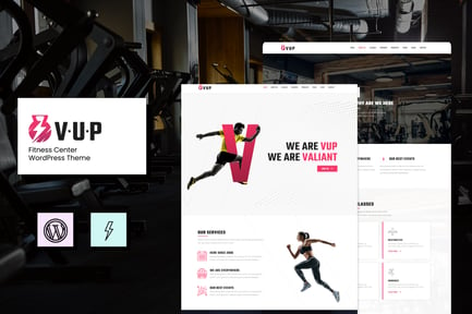 VUP - Fitness Center WordPress Theme