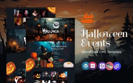 AlloWeen - Halloween Party And Events WordPress Elementor Theme