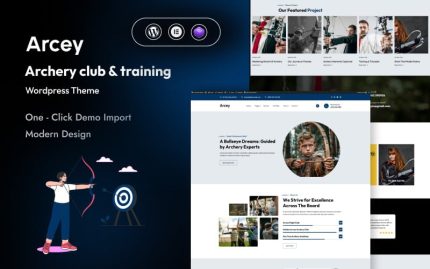 Arcey - Archery Club And Training WordPress Theme