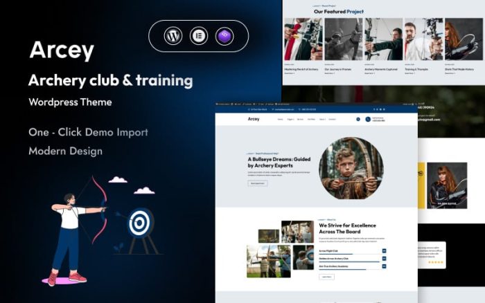Arcey - Archery Club And Training WordPress Theme