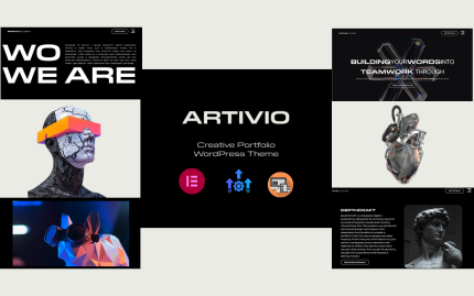 ArtiVio - Creative Portfolio & Agency WordPress Theme