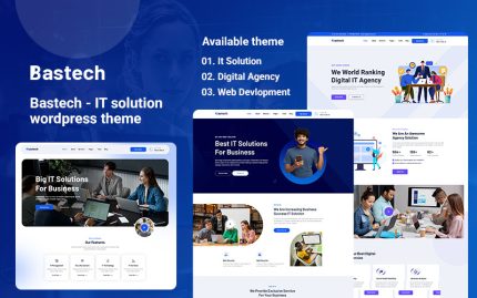 Bastech - IT Solution WordPress Theme