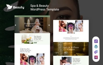 Beauty - Spa, Skin Care And Beauty WordPress Theme