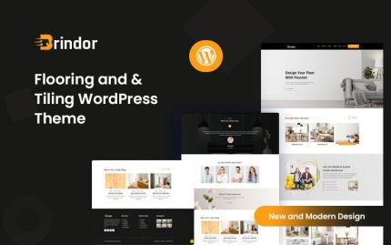 Brindor – Flooring and Tiling WordPress Theme