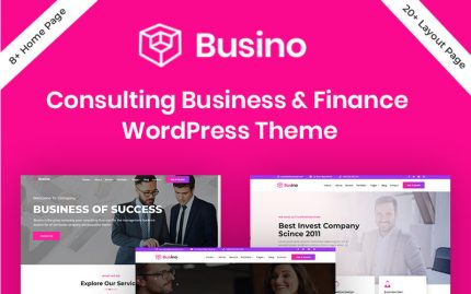Business Consulting & Corporate Elementor WordPress Theme