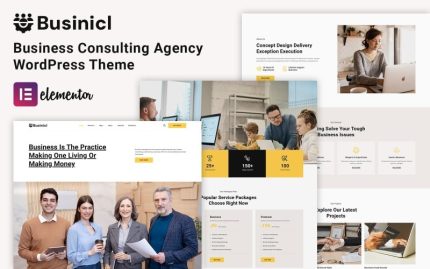 Businicl - Business Consulting WordPress Theme