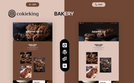 Cokieking - Bakery And Cookies Multipurpose WordPress Theme