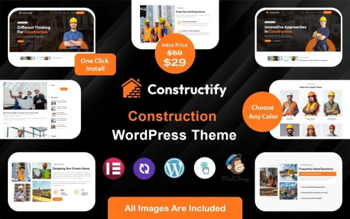 constructify - Architecture Construction WordPress Theme