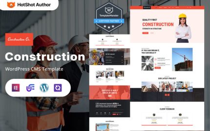 Construction Co. - Construction Projects WordPress Responsive Theme