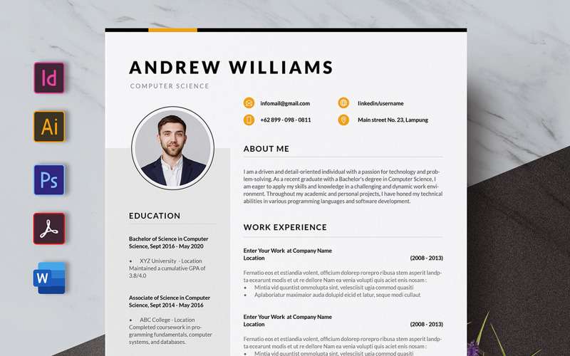 Elegant Resume / CV Template