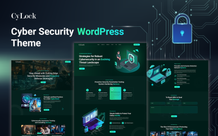 Cylock – Cyber Security Service WordPress Theme