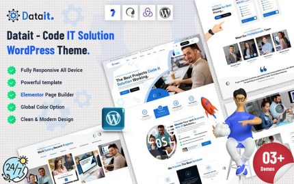 Datait - Code IT Solution WordPress Theme