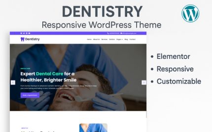 Dentistry - Responsive WordPress Theme