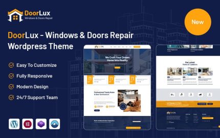 Doorlux – Windows and Doors Servicing WordPress Theme