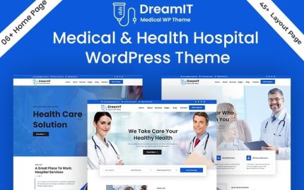 DreamIT - Medical Clinic & Health Care WordPress Theme