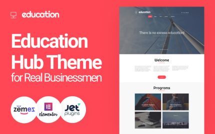 Education - Education Hub Theme for Real Businessmen