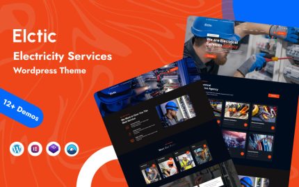 Elctic - Electricity Services WordPress Theme