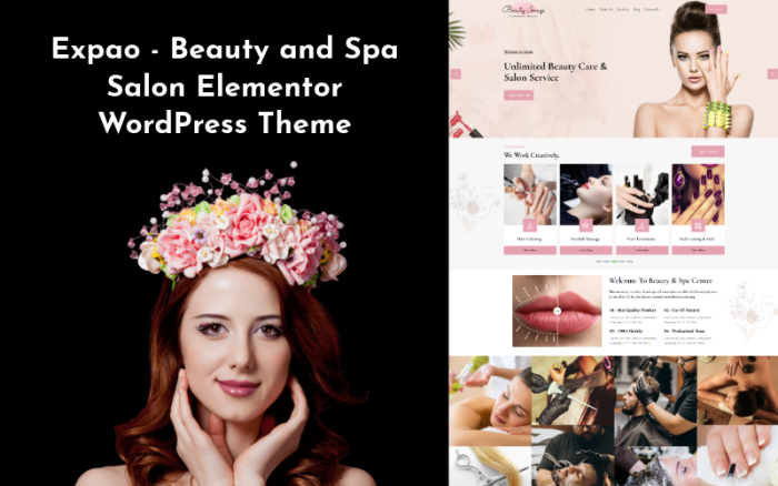 Expao - Beauty and Spa Salon Elementor WordPress Theme
