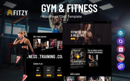 Fitzy - GYM And Fitness Club WordPress Theme