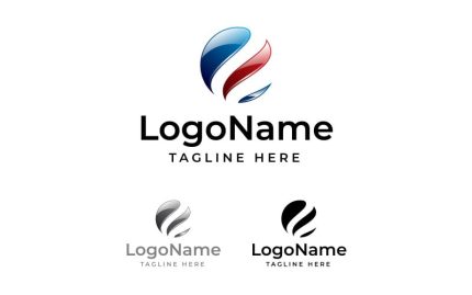 Globe, Global, World, Round, Abstract, Circle, Tech, Telecom, Communciation Logo Design