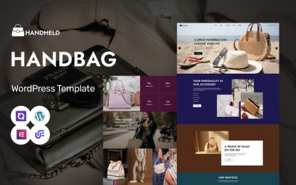 Handheld - Handbag And Fashion Accessories WordPress Elementor Theme