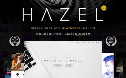 Hazel - Clean Minimalist Multi-Purpose WordPress Theme